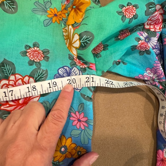 Johnny Was Cotton Blouse - Size Medium - Picture 11 of 12